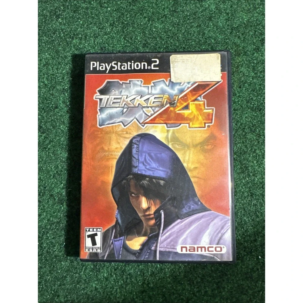 Namco Tekken 4 PS2 Manual NTSC Fighting Martial Arts 2002 Tekken Series